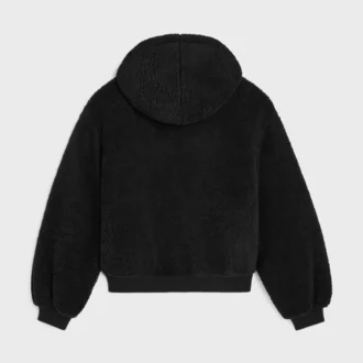 Chaqueta con capucha de forro polar