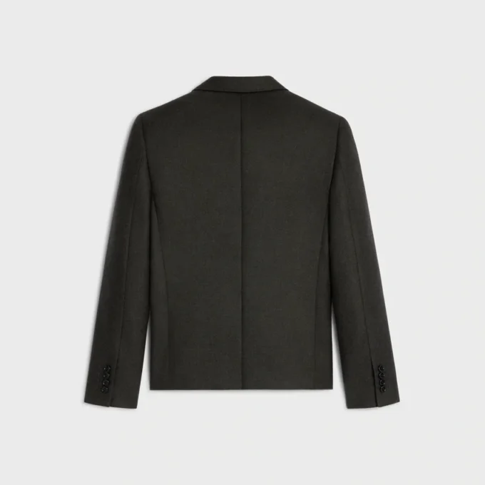 Chaqueta corta de franela de cachemira Chaqueta corta de franela de cachemira