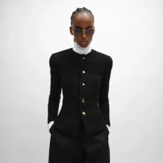 Chaqueta de cachemira y lana Natta