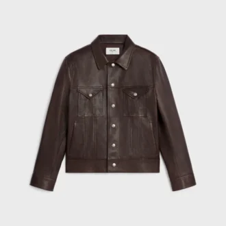 Chaqueta de camionero en piel de cordero