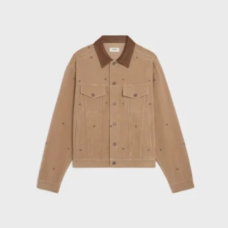 Chaqueta de camionero oversize de pana
