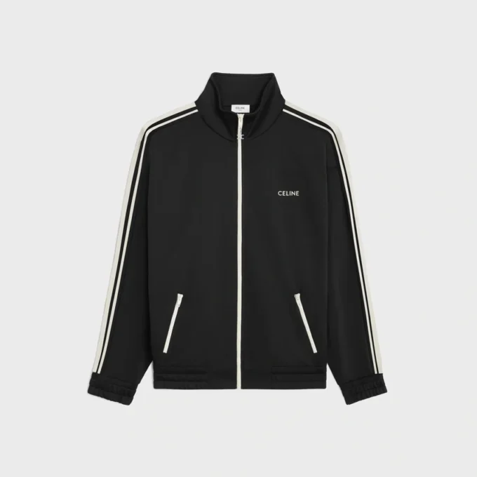Chaqueta de chándal CELINE en jersey de doble cara Chaqueta de chándal CELINE en jersey de doble cara