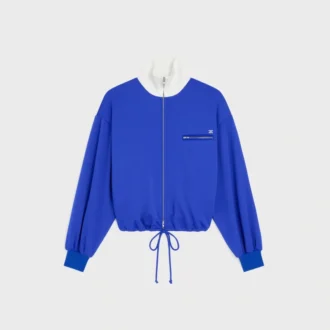 Chaqueta de chándal en jersey doble cara