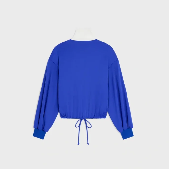 Chaqueta de chándal en jersey doble cara