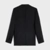 Chaqueta de esmoquin Classic en lana Grain De Poudre Chaqueta de esmoquin Classic en lana Grain De Poudre