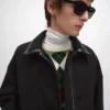 Chaqueta de fieltro de lana de doble cara Chaqueta de fieltro de lana de doble cara