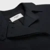 Chaqueta de gabardina de lana y algodón