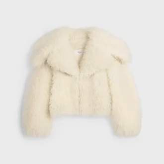 Chaqueta de lana mullida Chaqueta de lana mullida