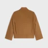 Chaqueta de lana y cachemira de doble cara Chaqueta de lana y cachemira de doble cara