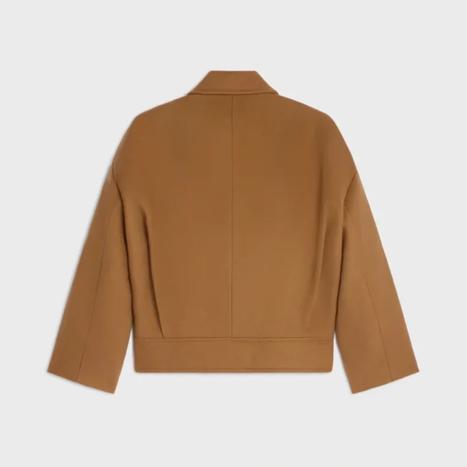 Chaqueta de lana y cachemira de doble cara Chaqueta de lana y cachemira de doble cara