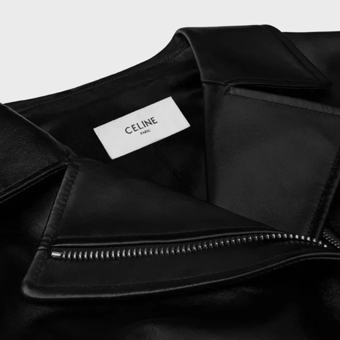 Chaqueta de piel de becerro
