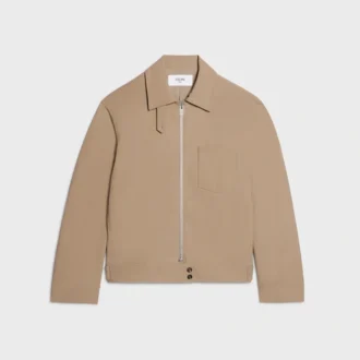 Chaqueta de tela de algodón