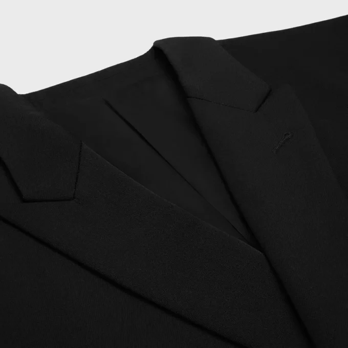 Chaqueta Dean en gabardina de lana