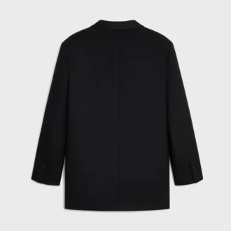Chaqueta entallada de franela de cachemira