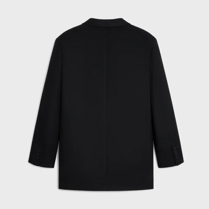 Chaqueta entallada de franela de cachemira Chaqueta entallada de franela de cachemira