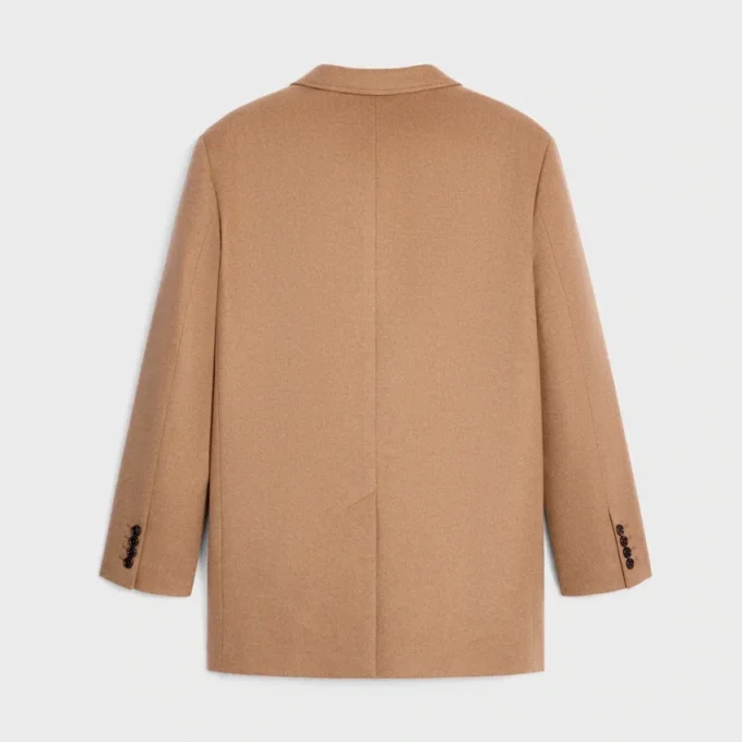 Chaqueta entallada de franela de cachemira Chaqueta entallada de franela de cachemira
