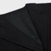 Chaqueta entallada de franela de cachemira Chaqueta entallada de franela de cachemira