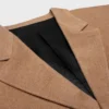 Chaqueta entallada de franela de cachemira Chaqueta entallada de franela de cachemira