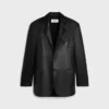 Chaqueta entallada de piel de cordero Chaqueta entallada de piel de cordero