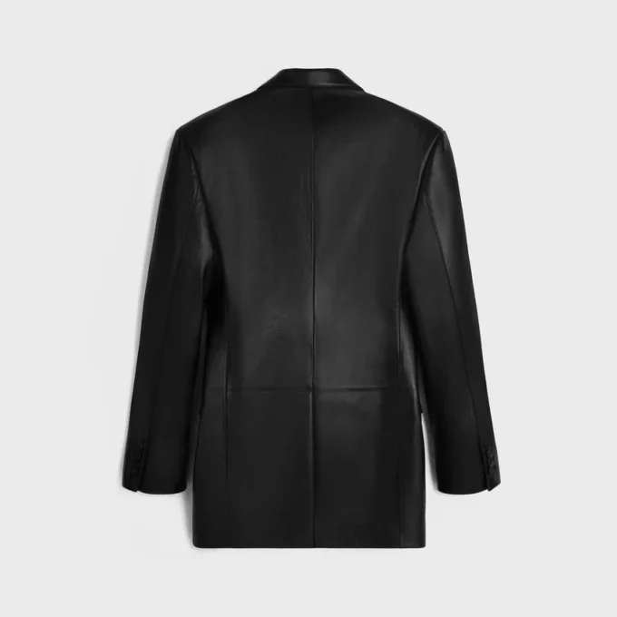 Chaqueta entallada de piel de cordero Chaqueta entallada de piel de cordero