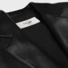 Chaqueta entallada de piel de cordero Chaqueta entallada de piel de cordero