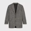 Chaqueta Garcon en lana Natta con diseño en espiga Chaqueta Garcon en lana Natta con diseño en espiga