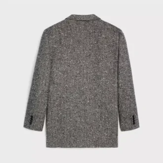 Chaqueta Garcon en lana Natta con diseño en espiga