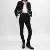 Chaqueta Icone bordada en lana Natta