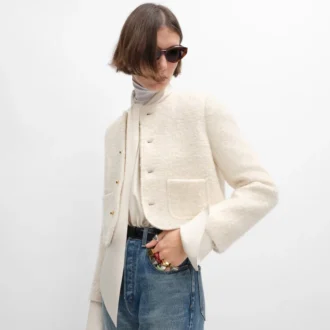 Chaqueta Icone en cachemira y lana Natta