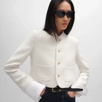 Chaqueta Icone en viscosa y lana Natta