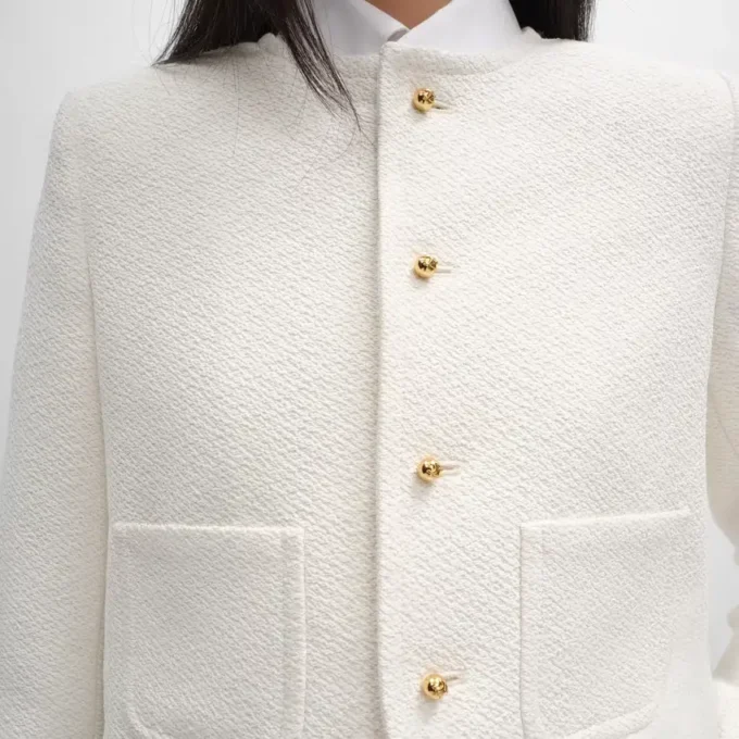 Chaqueta Icone en viscosa y lana Natta