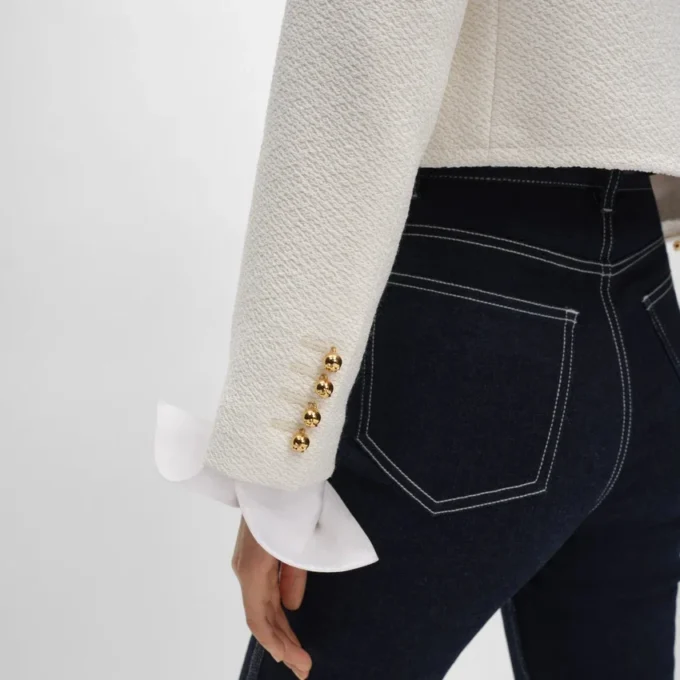 Chaqueta Icone en viscosa y lana Natta