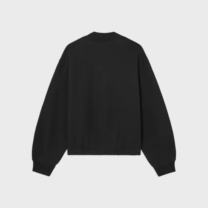 Chaqueta Teddy de felpa de algodón Chaqueta Teddy de felpa de algodón