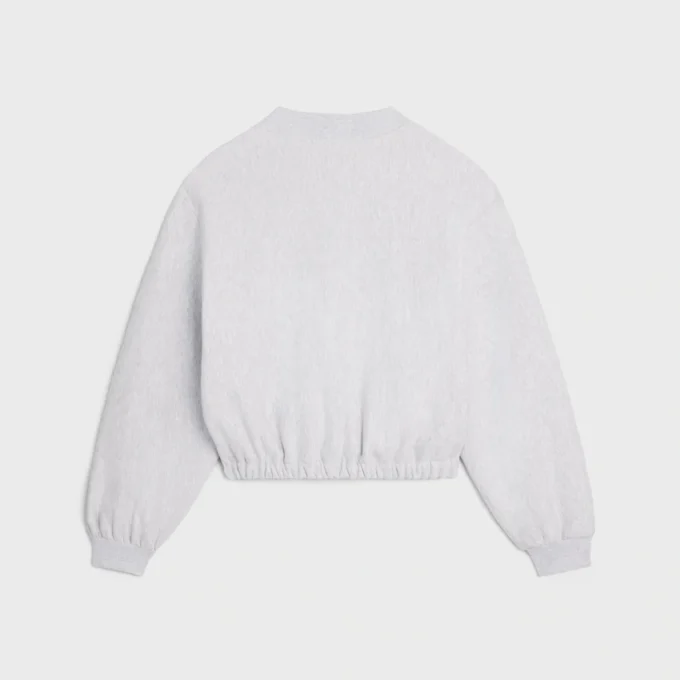 Chaqueta Teddy de felpa de algodón