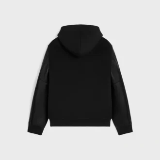 Chaqueta Teddy de lana de doble cara