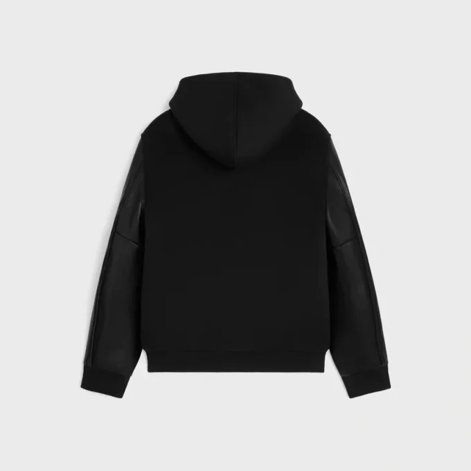 Chaqueta Teddy de lana de doble cara