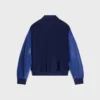 Chaqueta Teddy en lana texturizada