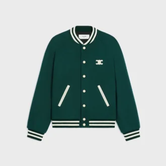 Chaqueta Teddy Triomphe en lana texturizada