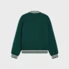 Chaqueta Teddy Triomphe en lana texturizada Chaqueta Teddy Triomphe en lana texturizada