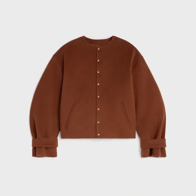 Chaqueta tipo bufanda de tela de lana Chaqueta tipo bufanda de tela de lana