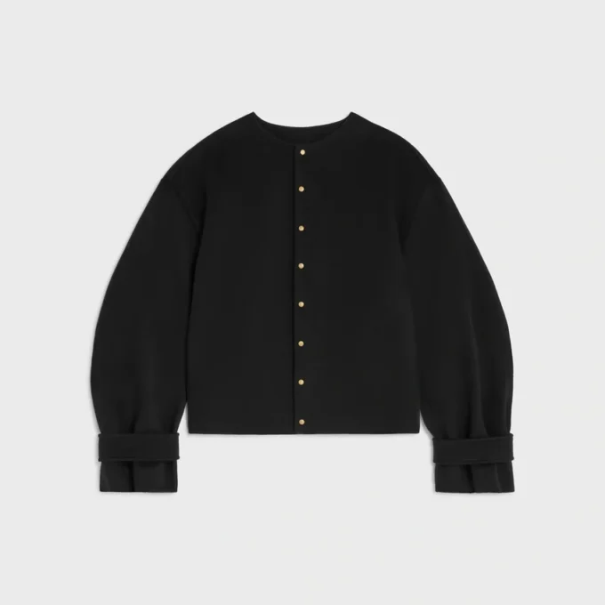 Chaqueta tipo bufanda de tela de lana Chaqueta tipo bufanda de tela de lana