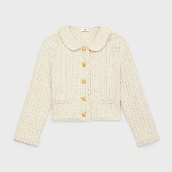 Chaqueta tipo cárdigan de algodón Chaqueta tipo cárdigan de algodón