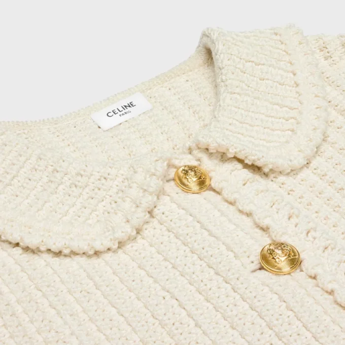 Chaqueta tipo cárdigan de algodón Chaqueta tipo cárdigan de algodón