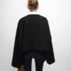 Chaqueta tipo cárdigan de tejido de lana Chaqueta tipo cárdigan de tejido de lana