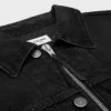 Chaqueta trucker de denim de algodón Chaqueta trucker de denim de algodón