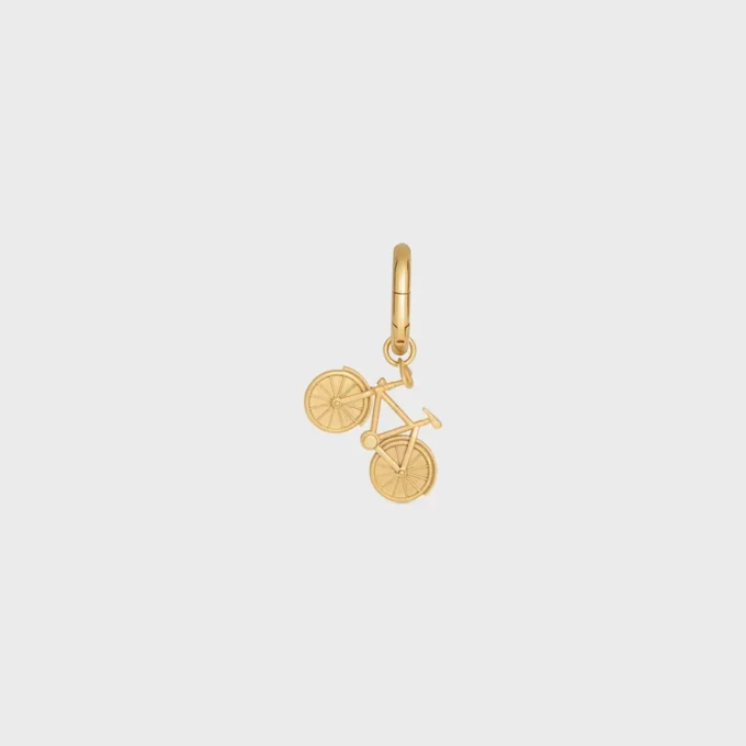 Charms Bike en latón con acabado dorado Charms Bike en latón con acabado dorado