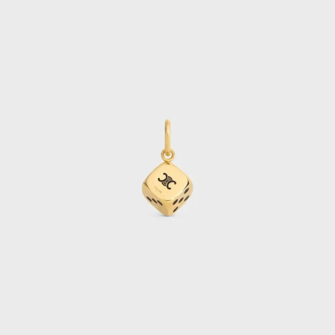 Charms CELINE Triomphe Dados en esmalte y aluminio Charms CELINE Triomphe Dados en esmalte y aluminio