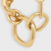 Charms Modern Chunky Gourmette en latón con acabado dorado Charms Modern Chunky Gourmette en latón con acabado dorado
