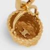 Charms Panier en latón con acabado dorado Charms Panier en latón con acabado dorado