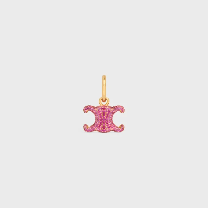 Charms Triomphe de strass y latón con acabado dorado Charms Triomphe de strass y latón con acabado dorado